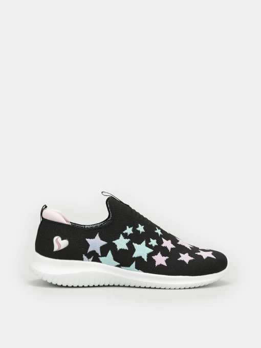 Слипоны и мокасины Skechers Ultra Flex-Starry модель 302260L BKMT Фото