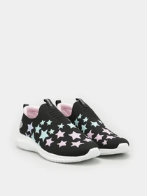 Слипоны и мокасины Skechers Ultra Flex-Starry модель 302260L BKMT Фото