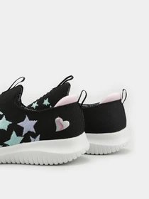 Слипоны и мокасины Skechers Ultra Flex-Starry модель 302260L BKMT Фото