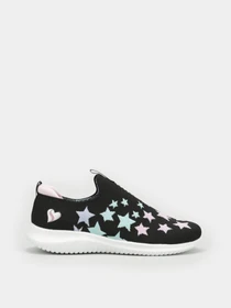 Слипоны и мокасины Skechers Ultra Flex-Starry модель 302260L BKMT Фото