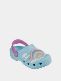 Шлёпанцы Skechers Heart Charmer - Radiant Rainbow модель 308027L BLMT Фото