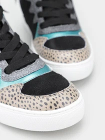 Кеды Skechers Sidestreet - Fierce Remix модель 310076L BKMT Фото