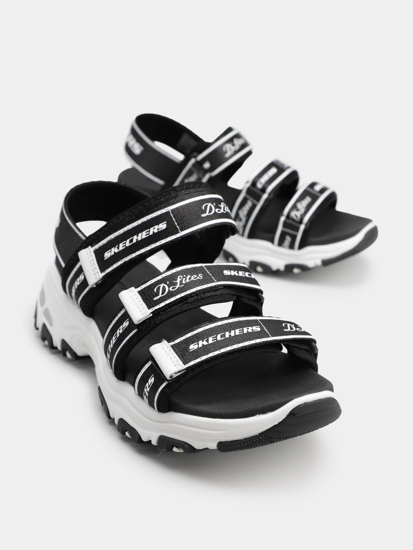 Сандалии Skechers D'Lites модель 664167L BLK Сандалии Skechers D'Lites модель 664167L BLK Фото