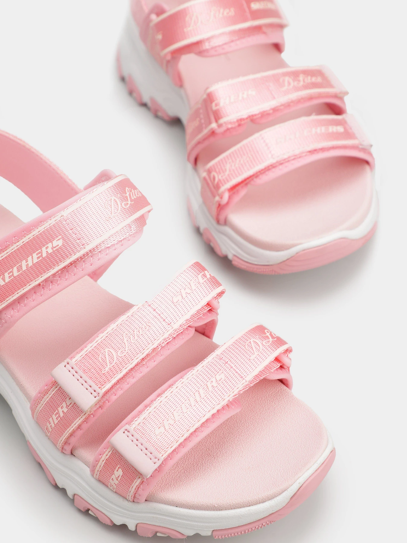Сандалии Skechers D'Lites модель 664167L PNK Сандалии Skechers D'Lites модель 664167L PNK Фото