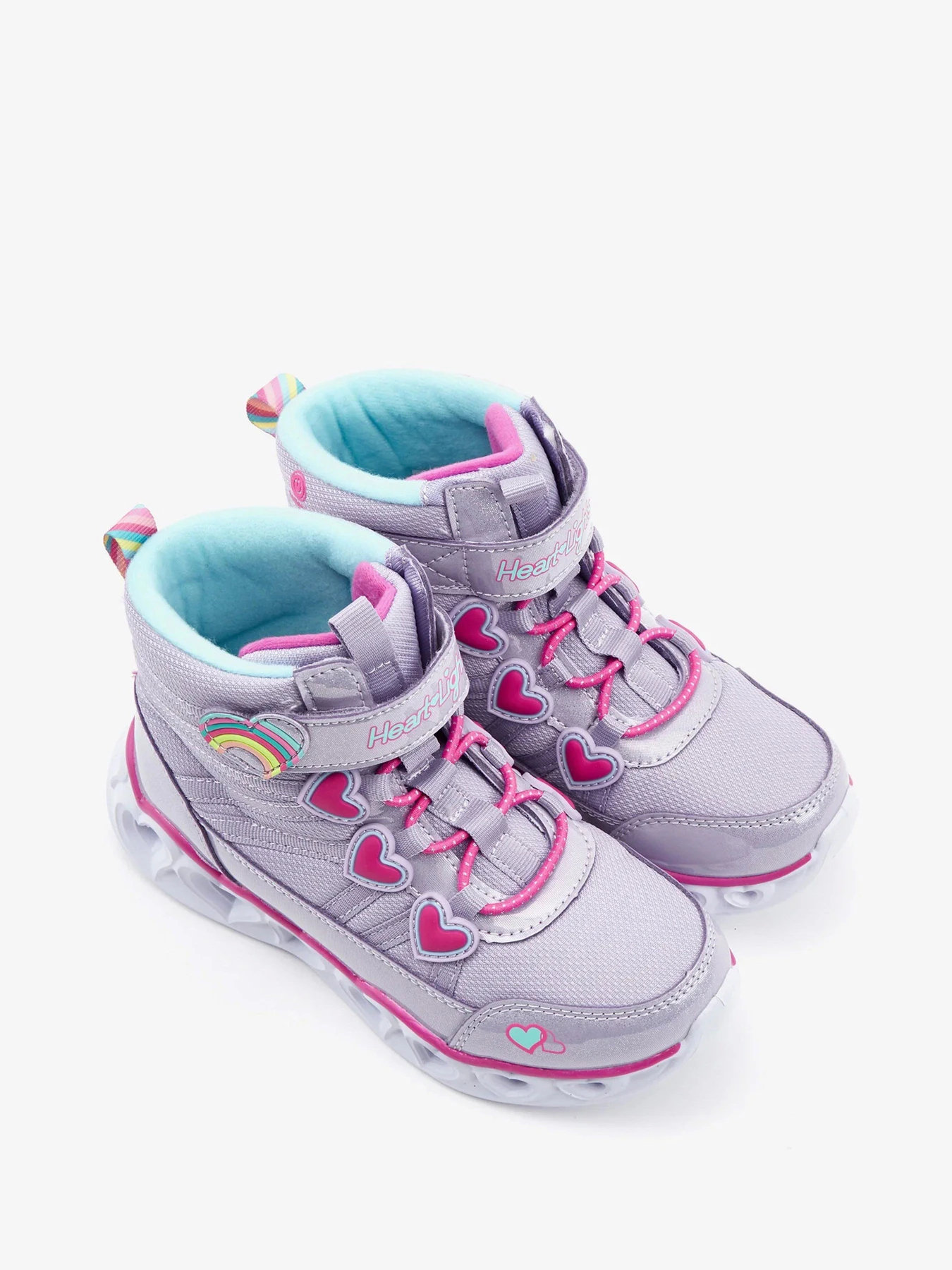 Ботинки и сапоги Skechers Heart Lights - Sweet Styling модель 302668L LVMT Ботинки и сапоги Skechers Heart Lights - Sweet Styling модель 302668L LVMT Фото