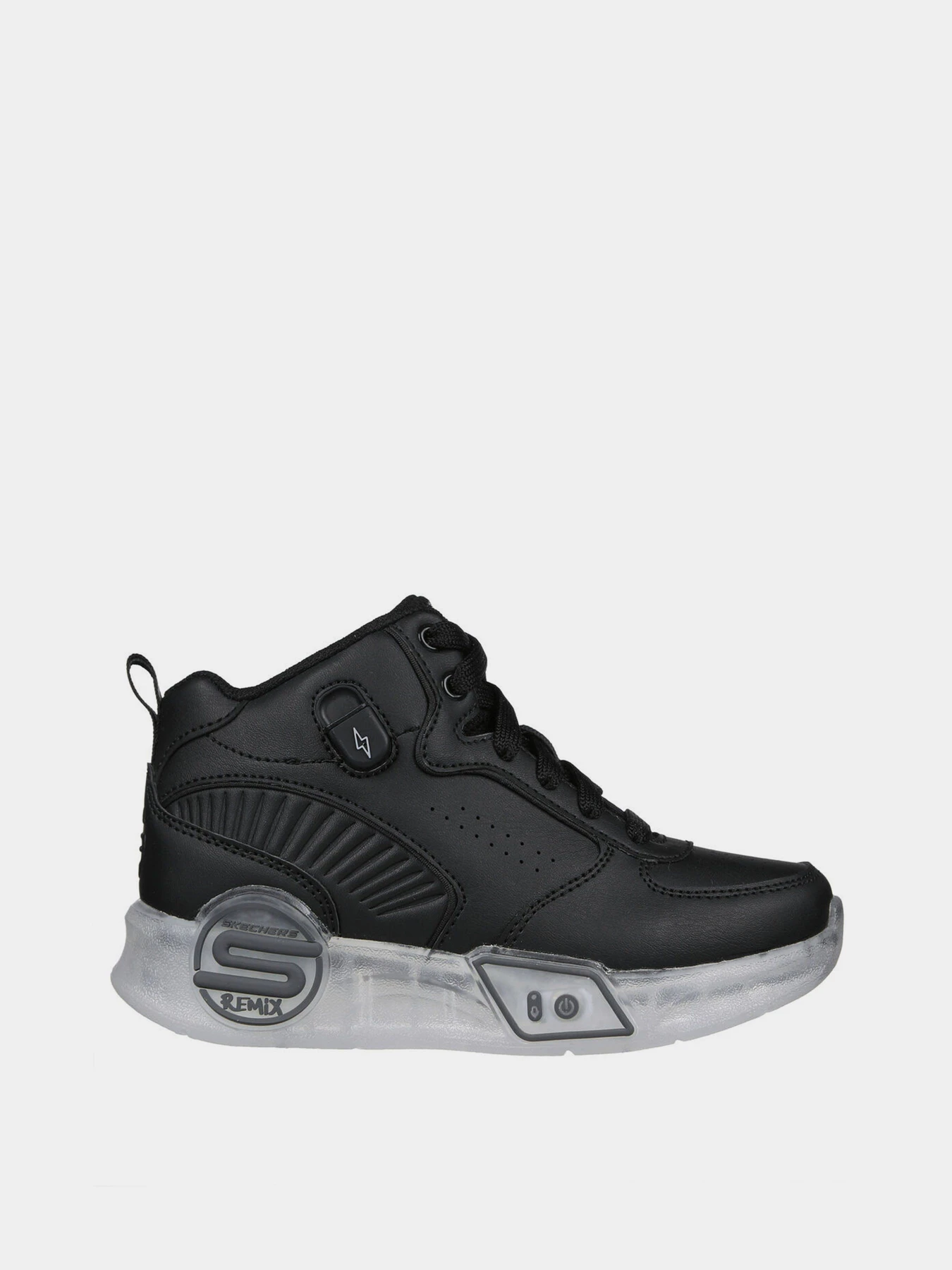 Ботинки и сапоги Skechers S-Lights Remix модель 400620L BLK Ботинки и сапоги Skechers S-Lights Remix модель 400620L BLK Фото