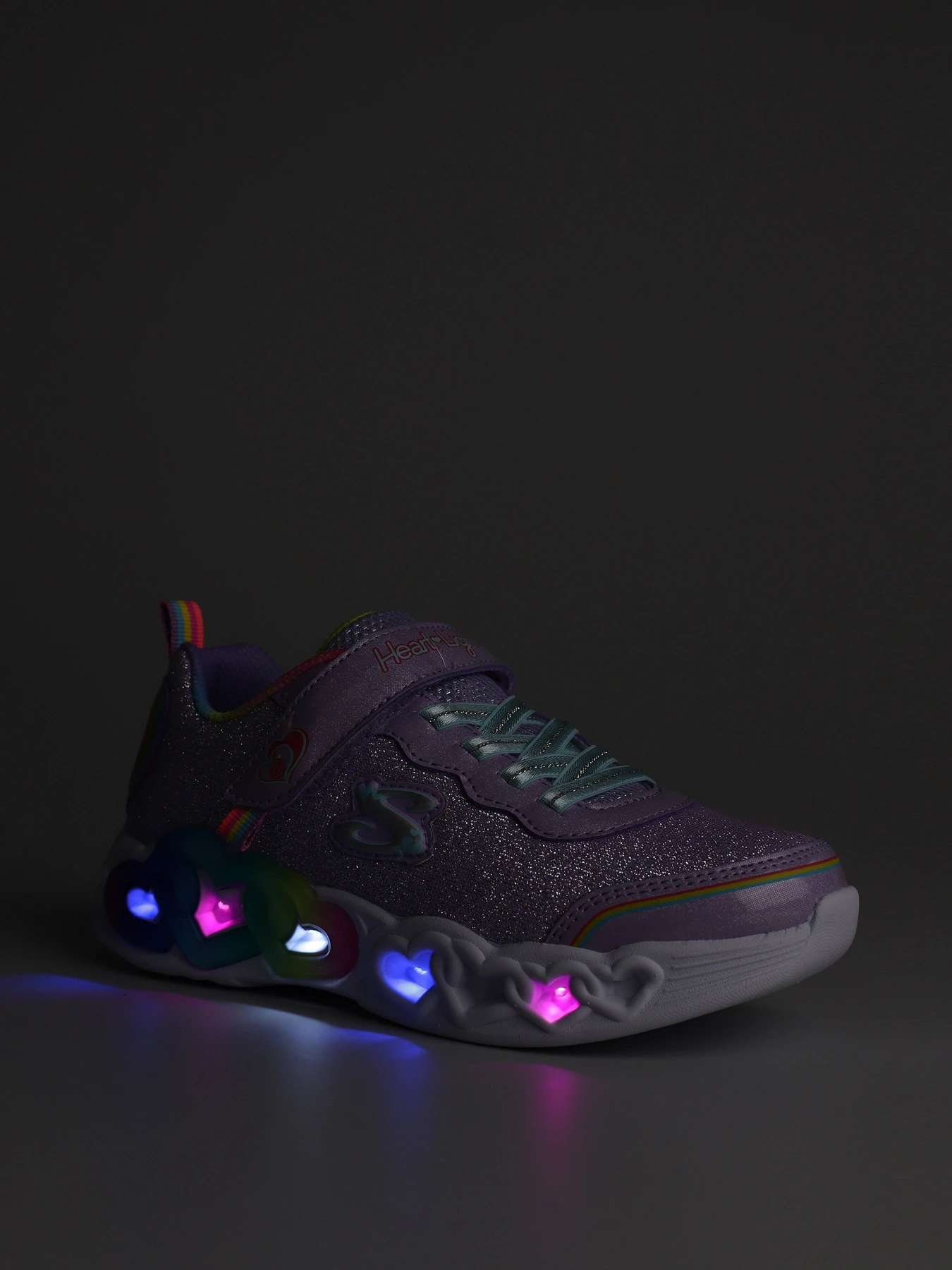 Кроссовки Skechers Infinite Heart Lights - Love Prism модель 303751L LVMT Фото