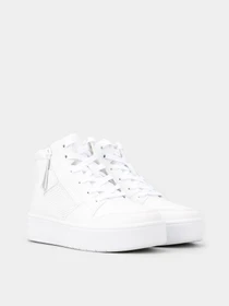 Кеды Skechers Court High - Color Voltage модель 310198L WHT Фото