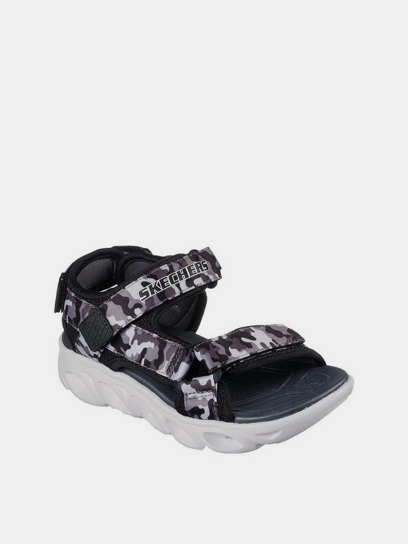 Сандалии Skechers S Lights: Hypno-Splash - Sun Breaks модель 400077L BKGY Сандалии Skechers S Lights: Hypno-Splash - Sun Breaks модель 400077L BKGY Фото