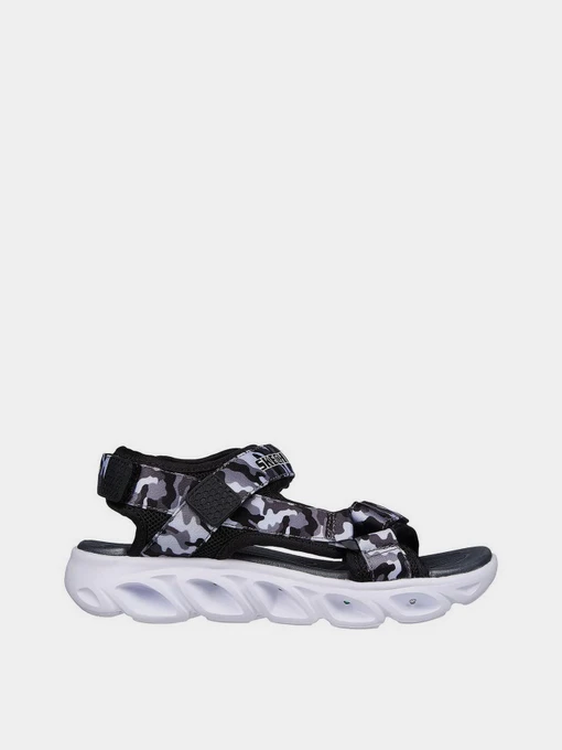 Сандалии Skechers S Lights: Hypno-Splash - Sun Breaks модель 400077L BKGY Фото