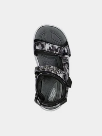 Сандалии Skechers S Lights: Hypno-Splash - Sun Breaks модель 400077L BKGY Фото