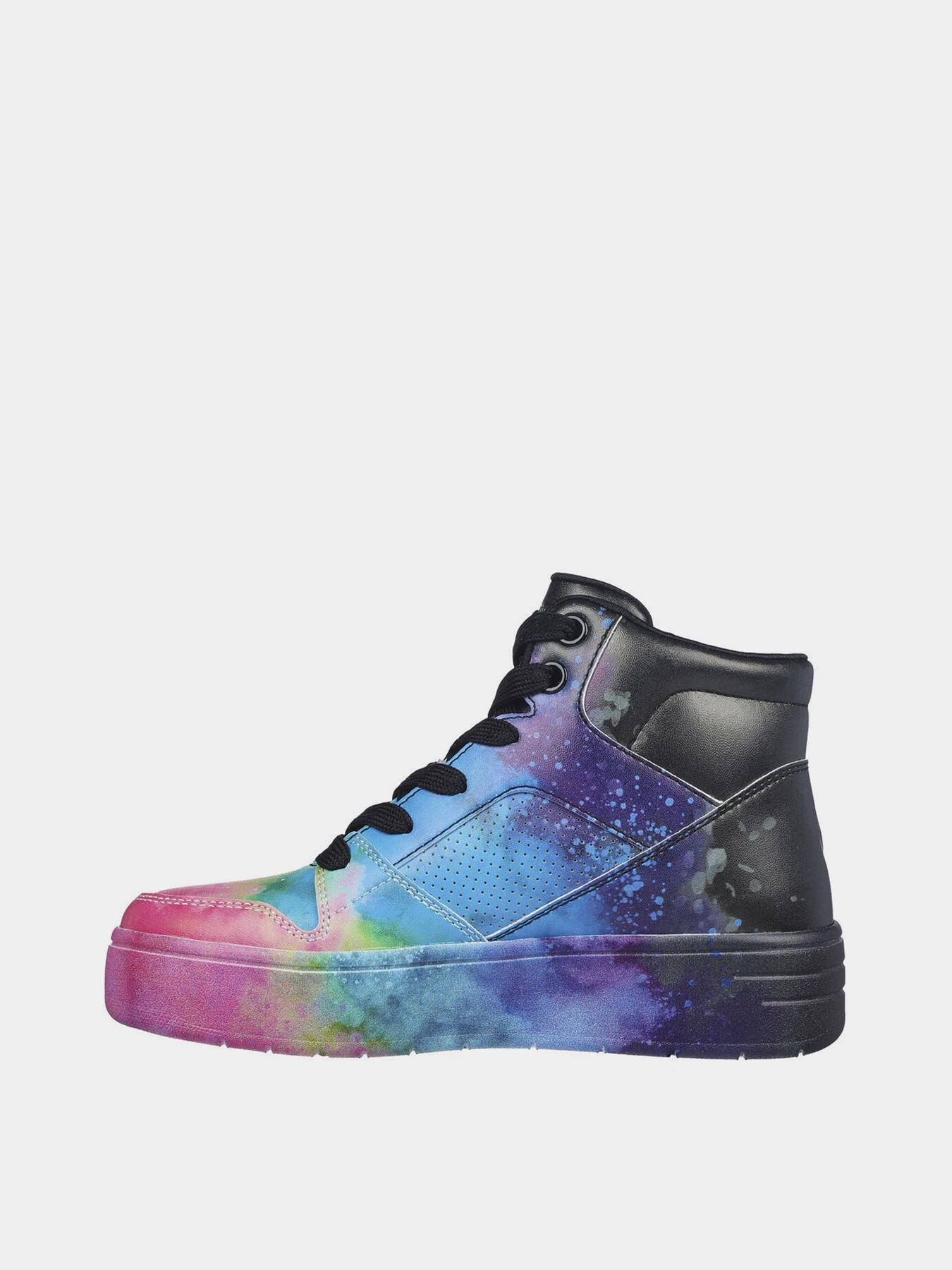 Кеды Skechers Skechers Court High - Electric Splash модель 310195L BKMT Кеды Skechers Skechers Court High - Electric Splash модель 310195L BKMT Фото