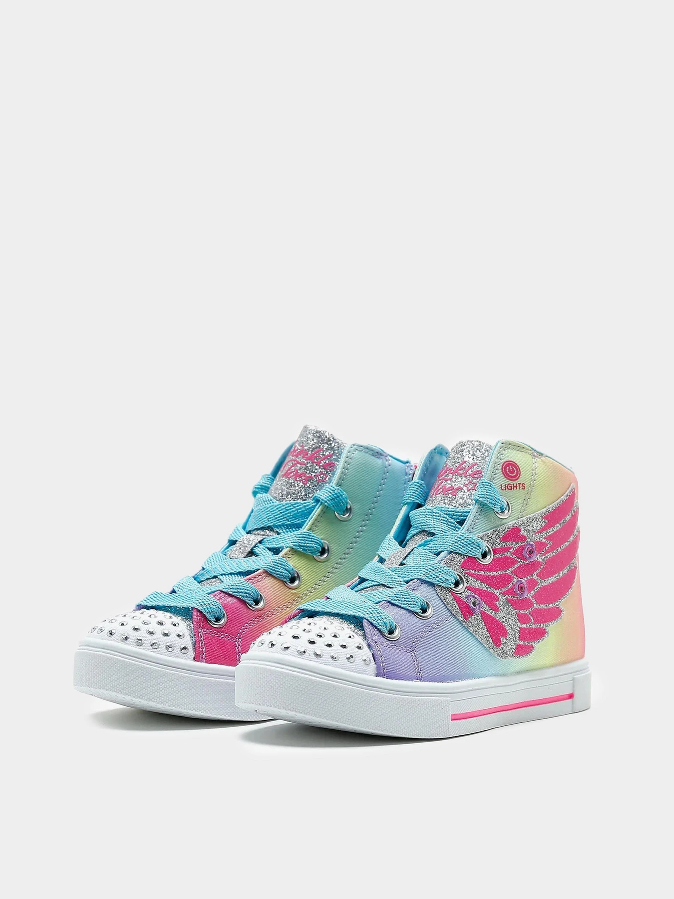 Кеды Skechers Twinkle Sparks - Wing Charm модель 314785L MLT Кеды Skechers Twinkle Sparks - Wing Charm модель 314785L MLT Фото