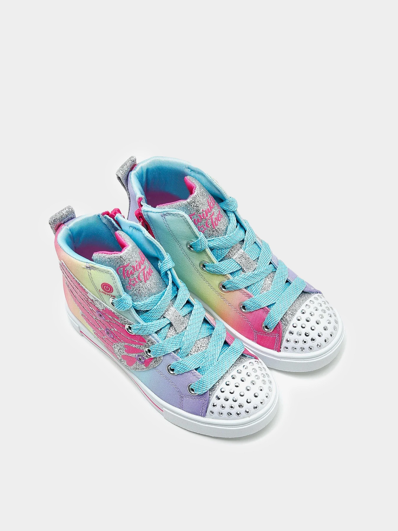 Кеды Skechers Twinkle Sparks - Wing Charm модель 314785L MLT Кеды Skechers Twinkle Sparks - Wing Charm модель 314785L MLT Фото
