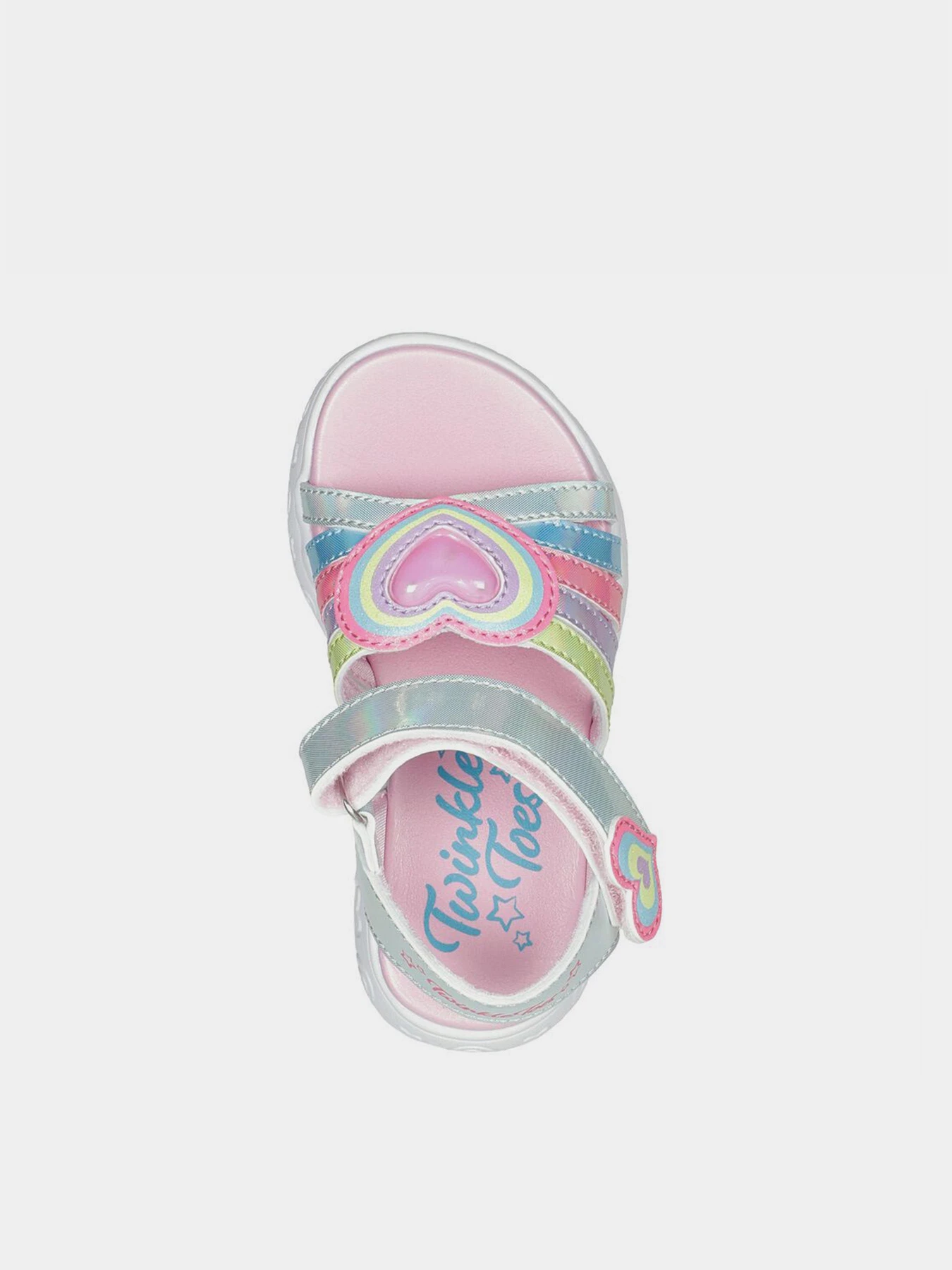 Сандалии Skechers Twinkle Sparks: Rainbow Shines - Heart Cuties модель 314886N SMLT Сандалии Skechers Twinkle Sparks: Rainbow Shines - Heart Cuties модель 314886N SMLT Фото