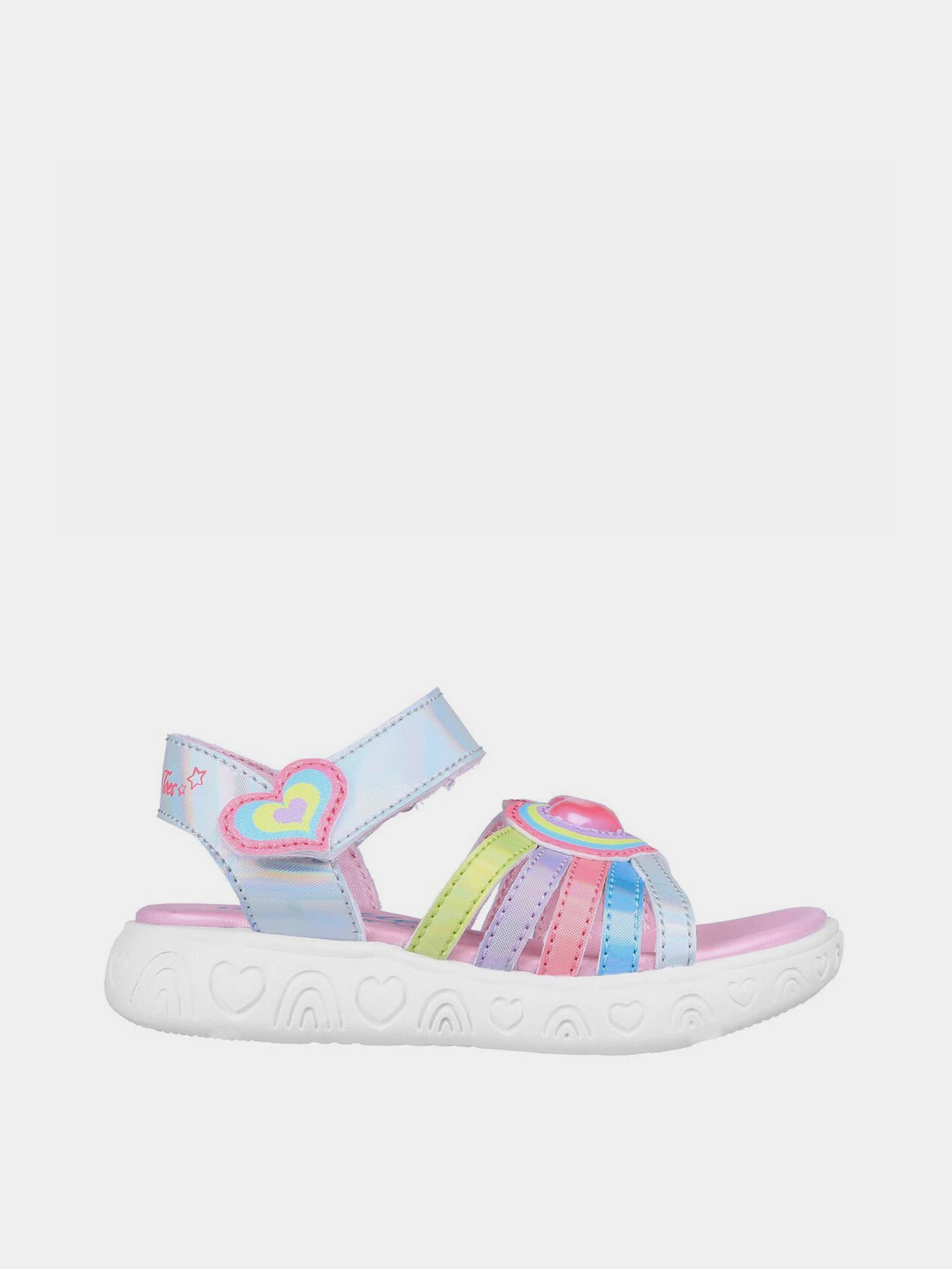 Сандалии Skechers Twinkle Sparks: Rainbow Shines - Heart Cuties модель 314886N SMLT Сандалии Skechers Twinkle Sparks: Rainbow Shines - Heart Cuties модель 314886N SMLT Фото