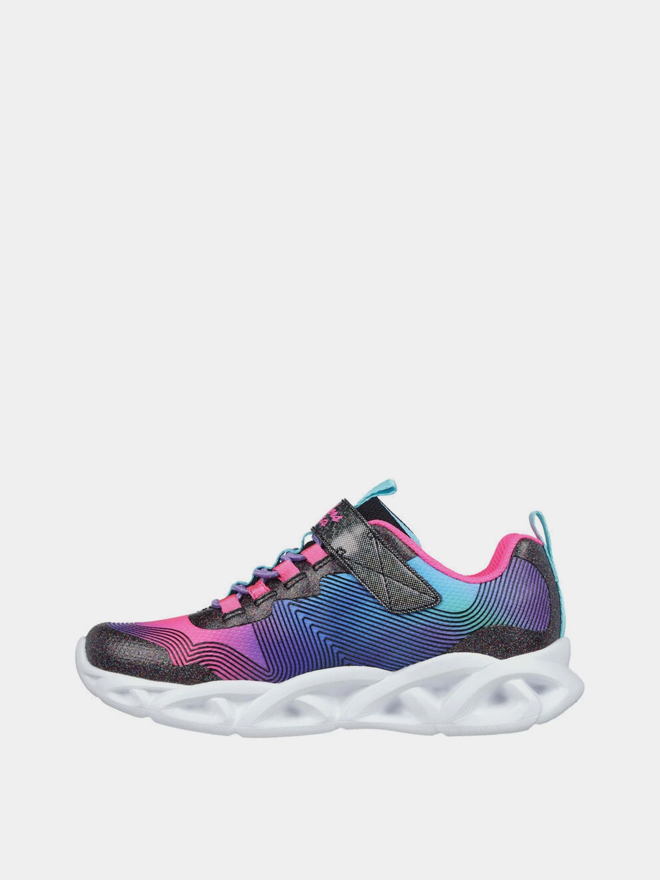 Кроссовки Skechers S Lights: Twisty Brights 2.0 модель 302339L BKMT Кроссовки Skechers S Lights: Twisty Brights 2.0 модель 302339L BKMT Фото