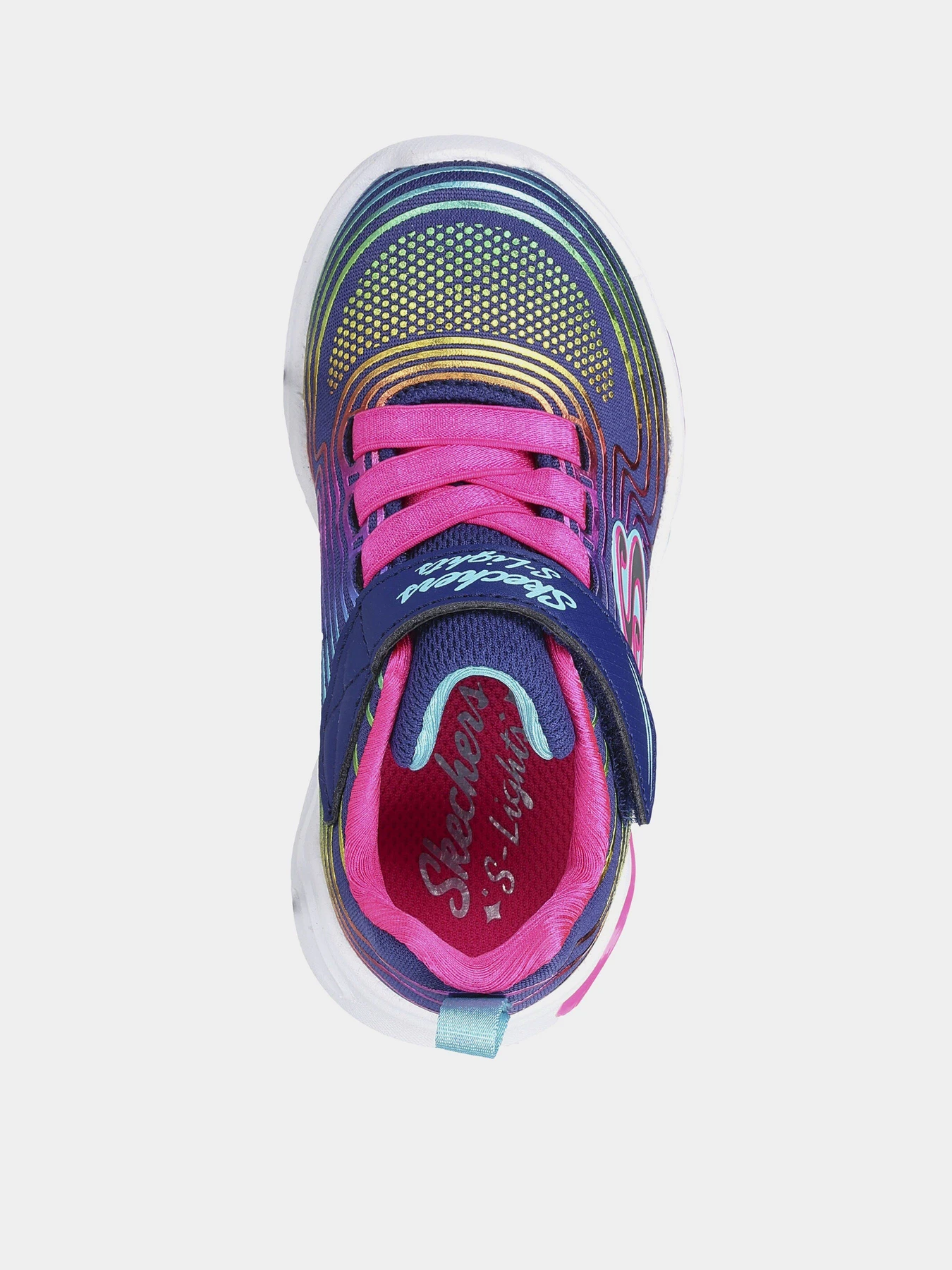 Кросівки Skechers S Lights: Wavy Beams модель 302338N NVMT Кросівки Skechers S Lights: Wavy Beams модель 302338N NVMT Фото