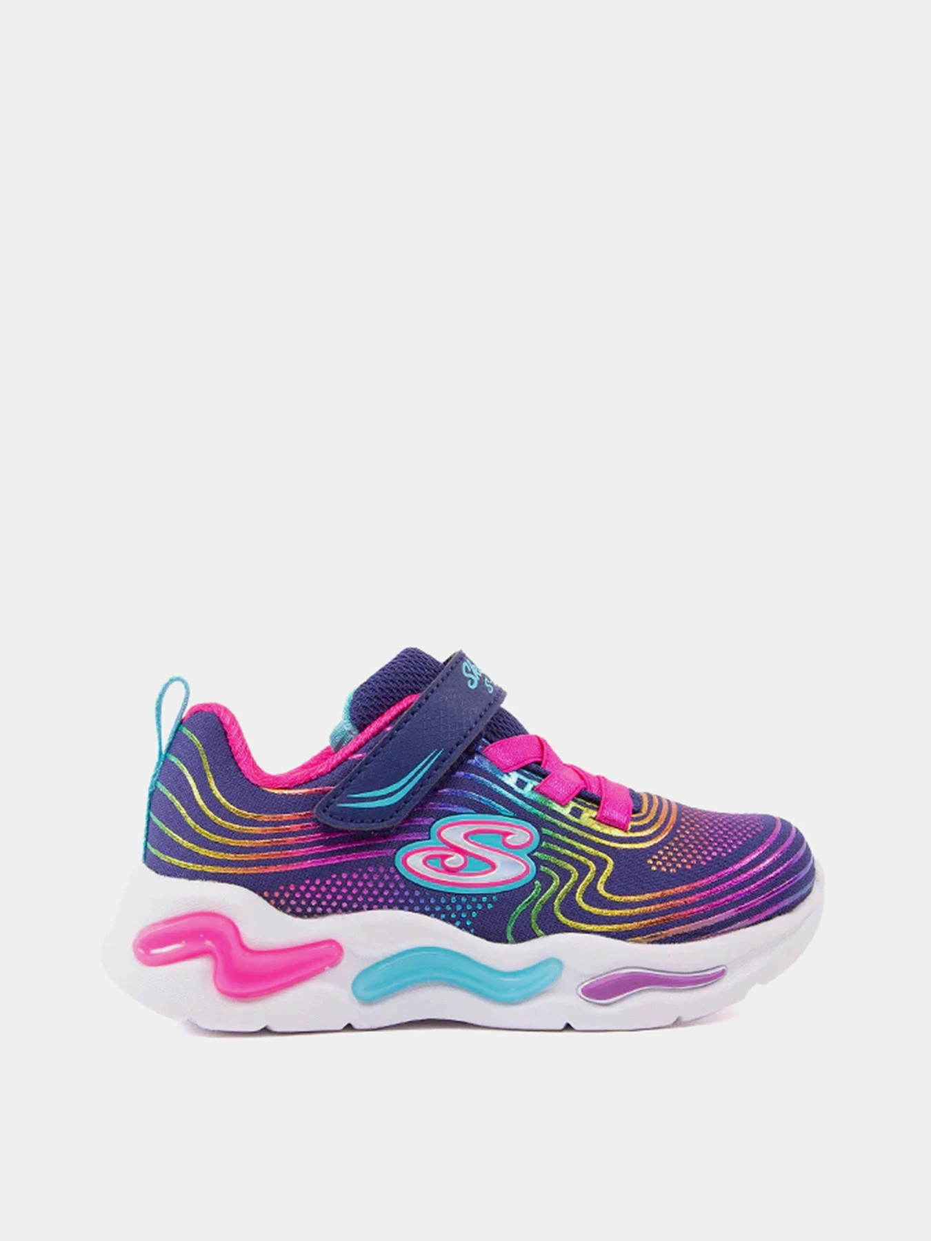 Кросівки Skechers S Lights: Wavy Beams модель 302338N NVMT Кросівки Skechers S Lights: Wavy Beams модель 302338N NVMT Фото