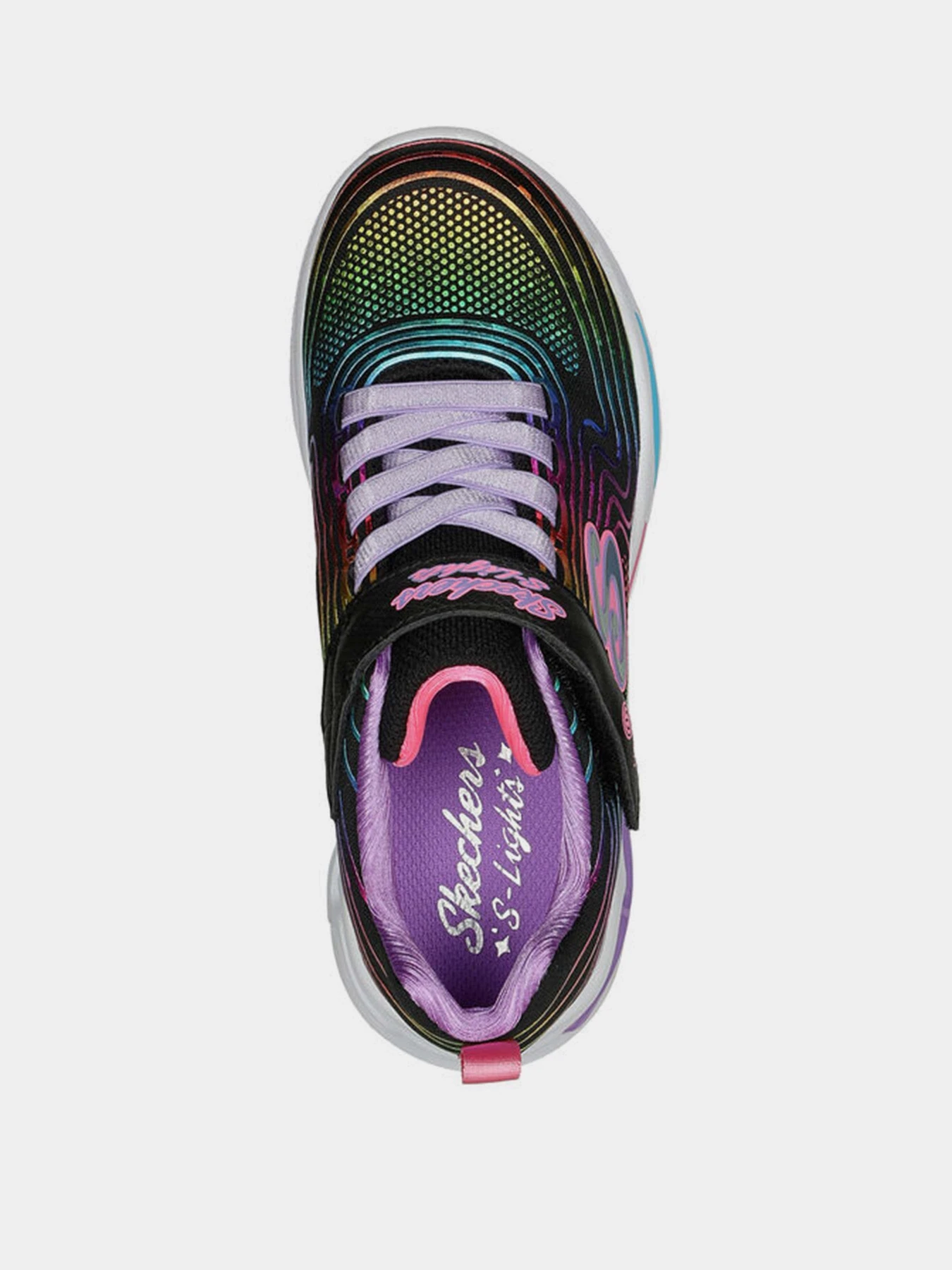 Кроссовки Skechers S Lights: Wavy Beams модель 302338L BKMT Кроссовки Skechers S Lights: Wavy Beams модель 302338L BKMT Фото