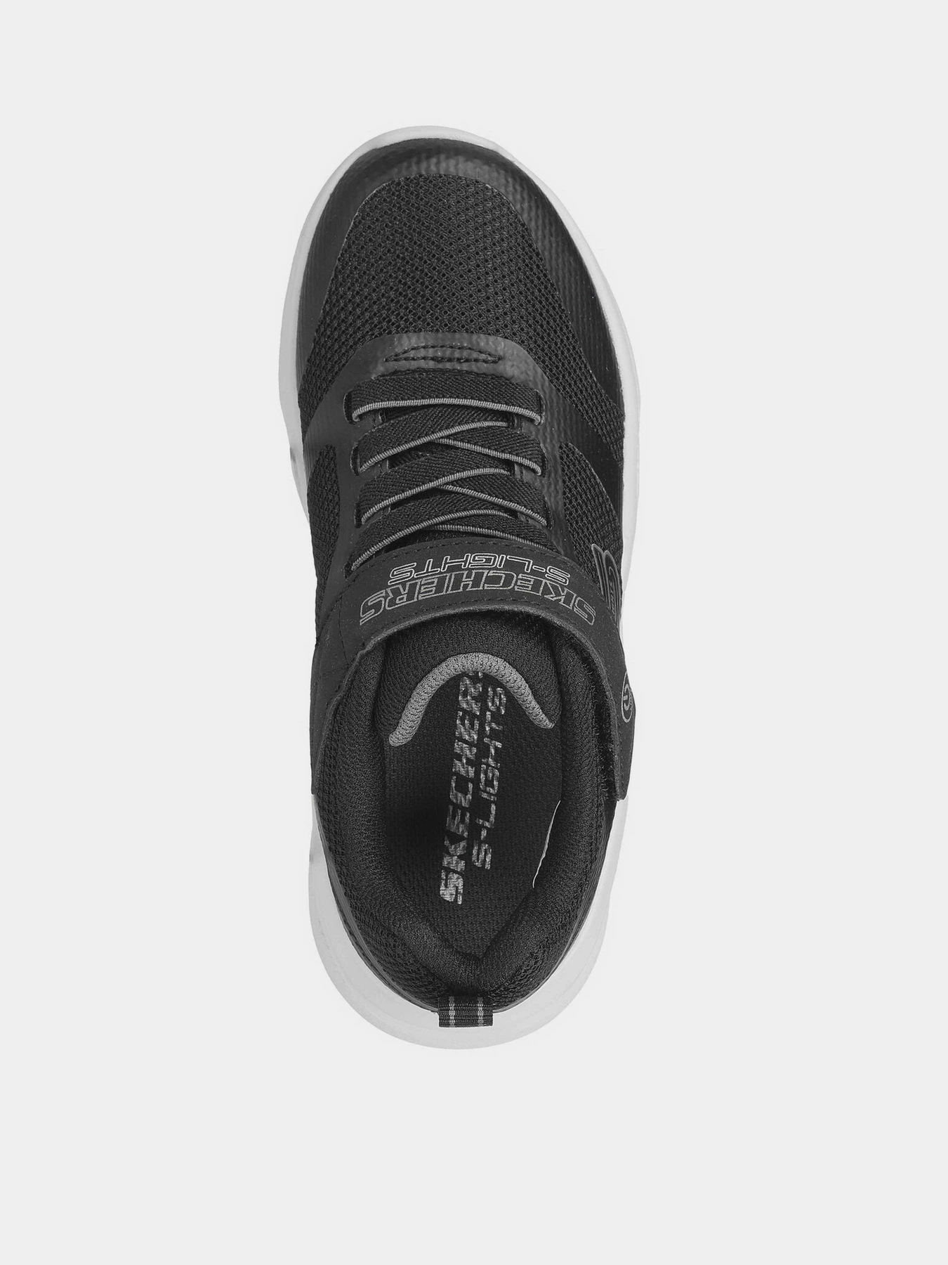 Кроссовки Skechers Meteor-Lights модель 401675L BKGY Кроссовки Skechers Meteor-Lights модель 401675L BKGY Фото