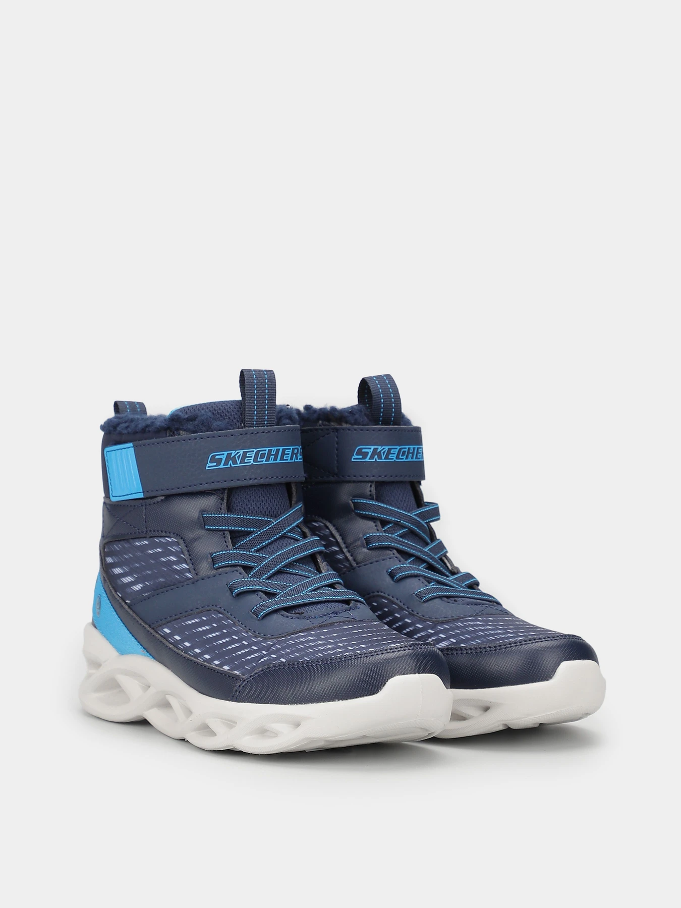 Ботинки и сапоги Skechers Twisted-Brights модель 401651L NVBL Ботинки и сапоги Skechers Twisted-Brights модель 401651L NVBL Фото