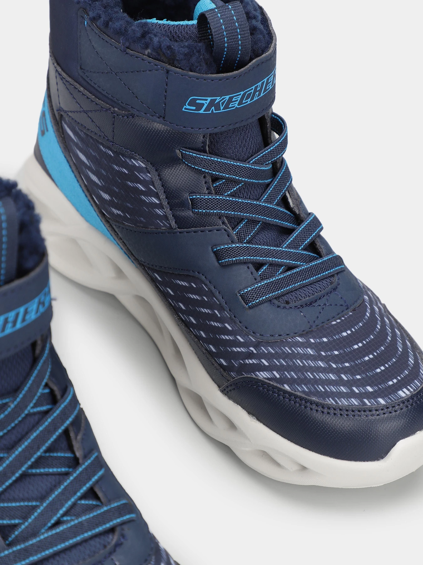 Ботинки и сапоги Skechers Twisted-Brights модель 401651L NVBL Ботинки и сапоги Skechers Twisted-Brights модель 401651L NVBL Фото