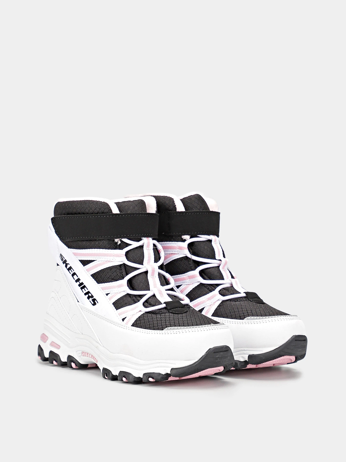Ботинки и сапоги Skechers D'Lites модель 664200L WBPK Фото