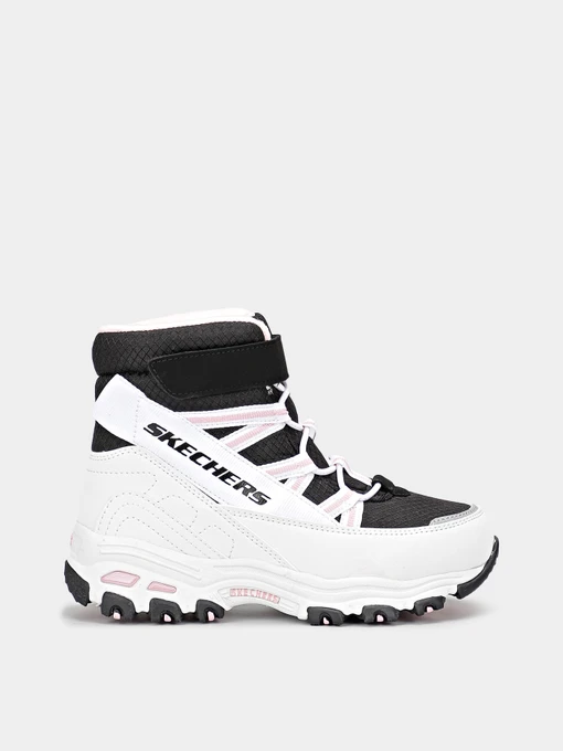 Ботинки и сапоги Skechers D'Lites модель 664200L WBPK Фото