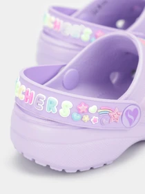 Шлёпанцы Skechers HEART CHARMER модель 308406L LVMT Фото