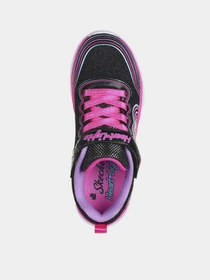 Кроссовки Skechers Heart Lights - Retro Hearts модель 302689L BKMT Фото