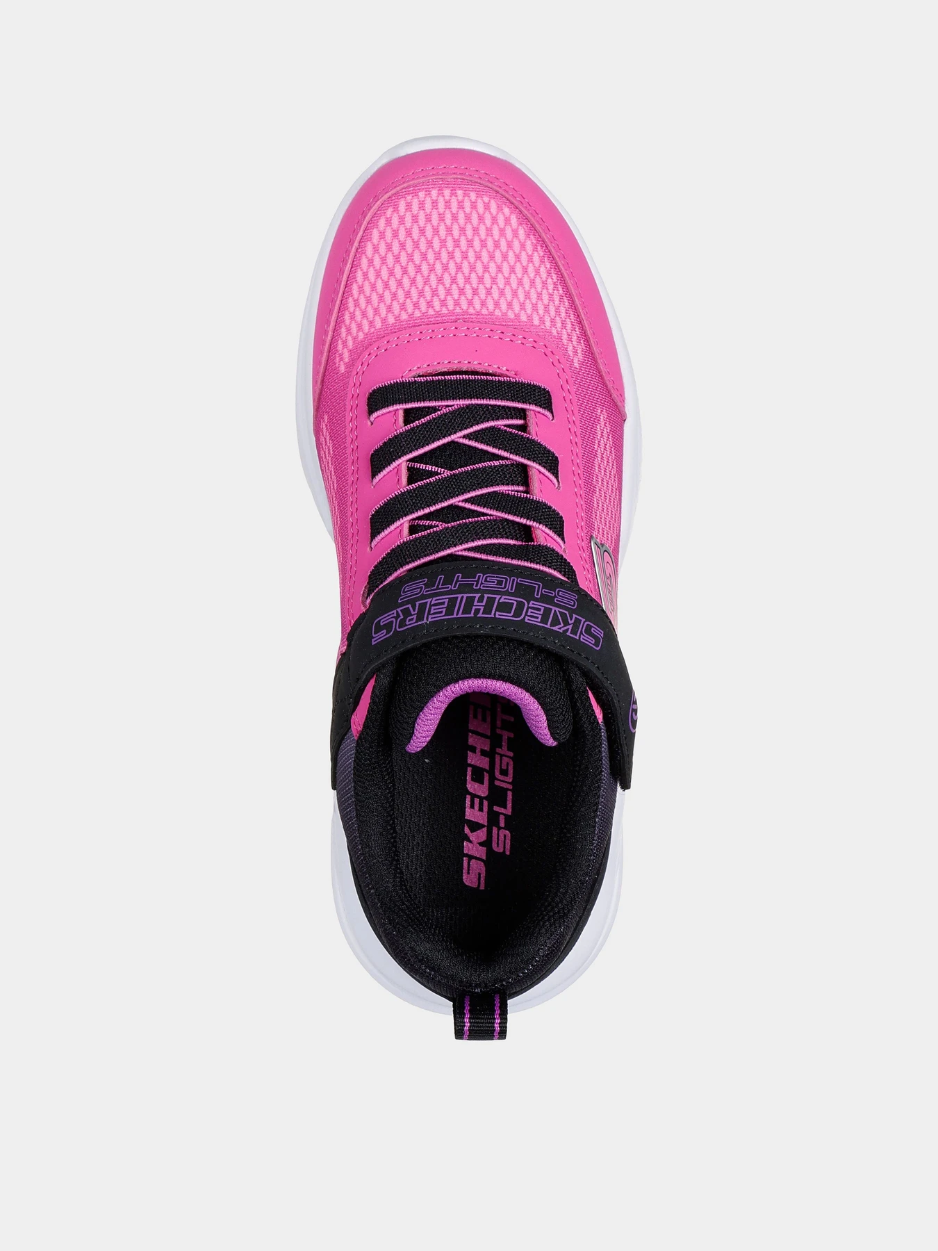 Кросівки Skechers S-Lights: Sola Glow - Ombre Deluxe модель 303714L BKHP Кросівки Skechers S-Lights: Sola Glow - Ombre Deluxe модель 303714L BKHP Фото
