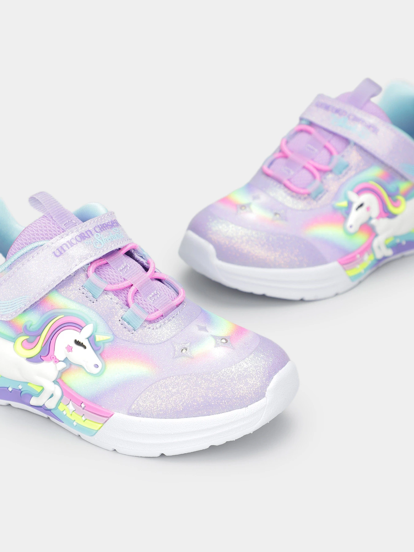 Кроссовки Skechers S-Lights: Unicorn Chaser модель 302298N LVMT Кроссовки Skechers S-Lights: Unicorn Chaser модель 302298N LVMT Фото