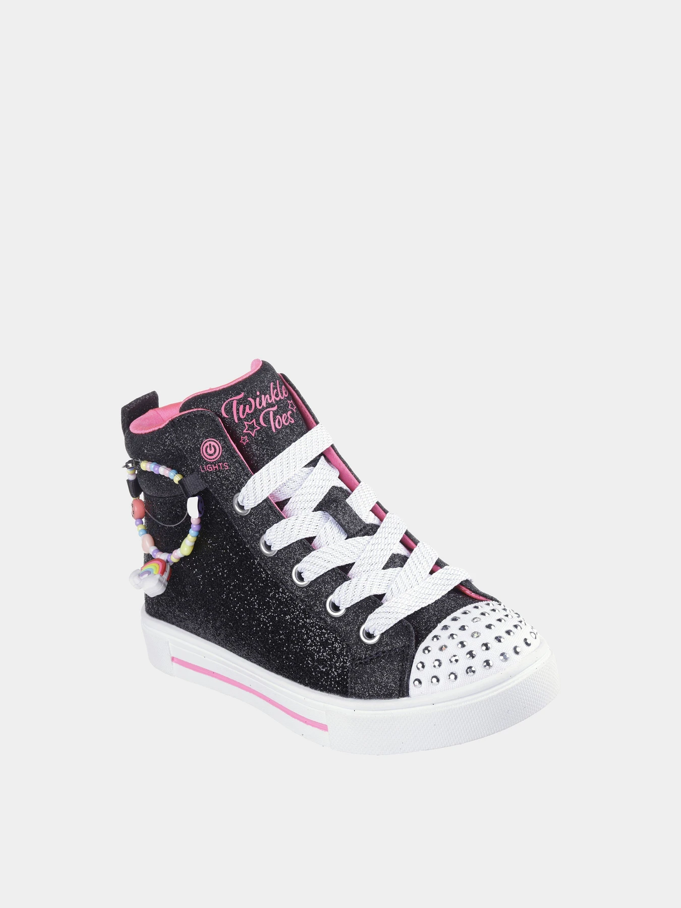 Кеды Skechers Twinkle Toes: Twinkle Sparks - Charm Bestie модель 314816L BLK Кеды Skechers Twinkle Toes: Twinkle Sparks - Charm Bestie модель 314816L BLK Фото