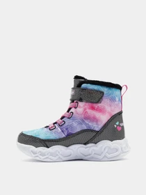 Ботинки и сапоги Skechers Infinite Heart Lights - Lovin Hearts модель 303054L BKMT Фото