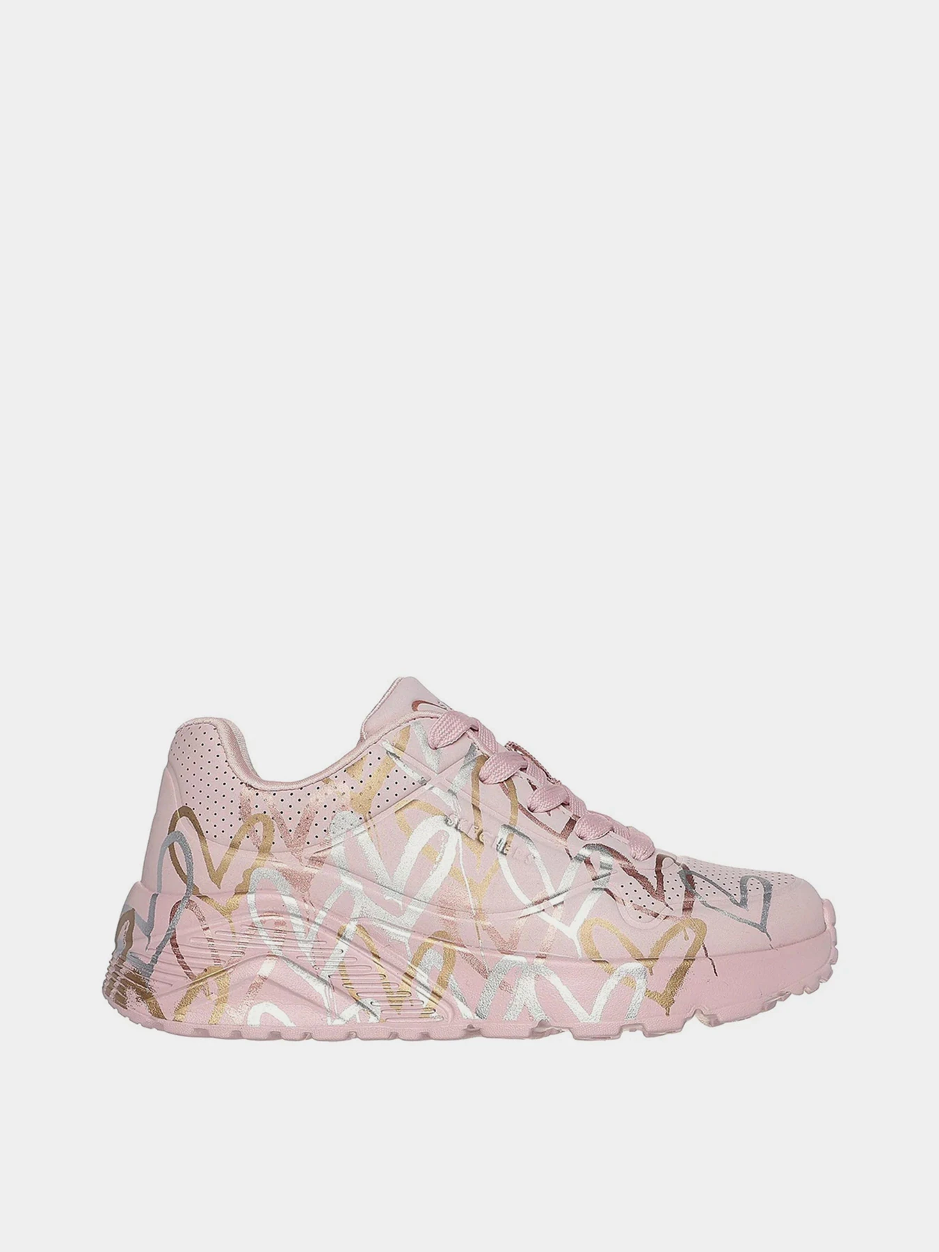 Кросівки Skechers x JGoldcrown: Uno Lite - Metallic Love модель 314067L MVMT Кросівки Skechers x JGoldcrown: Uno Lite - Metallic Love модель 314067L MVMT Фото