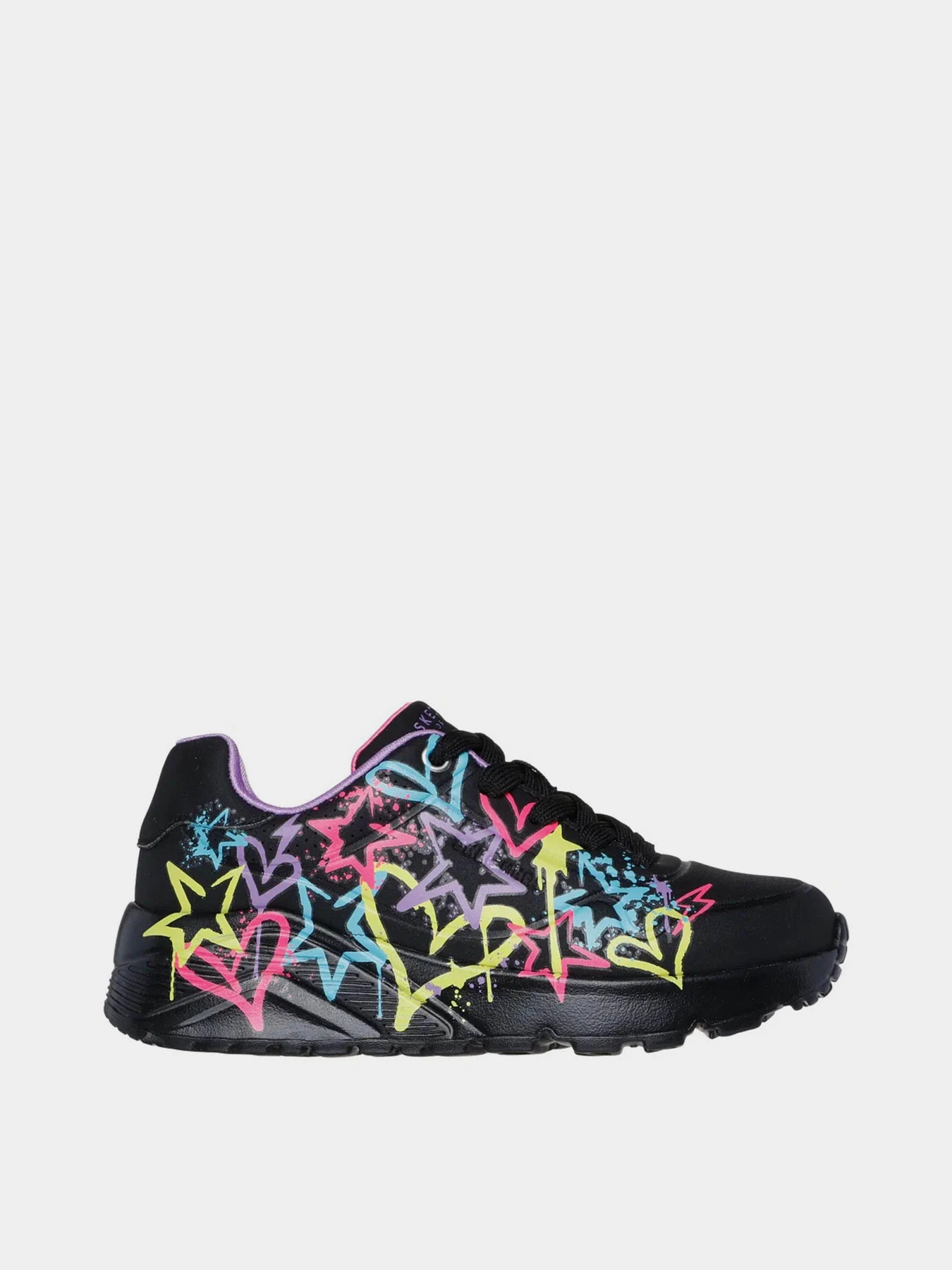 Кроссовки Skechers Uno Lite - My Drip модель 310391L BKMT Фото
