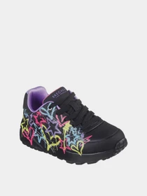 Кроссовки Skechers Uno Lite - My Drip модель 310391L BKMT Фото