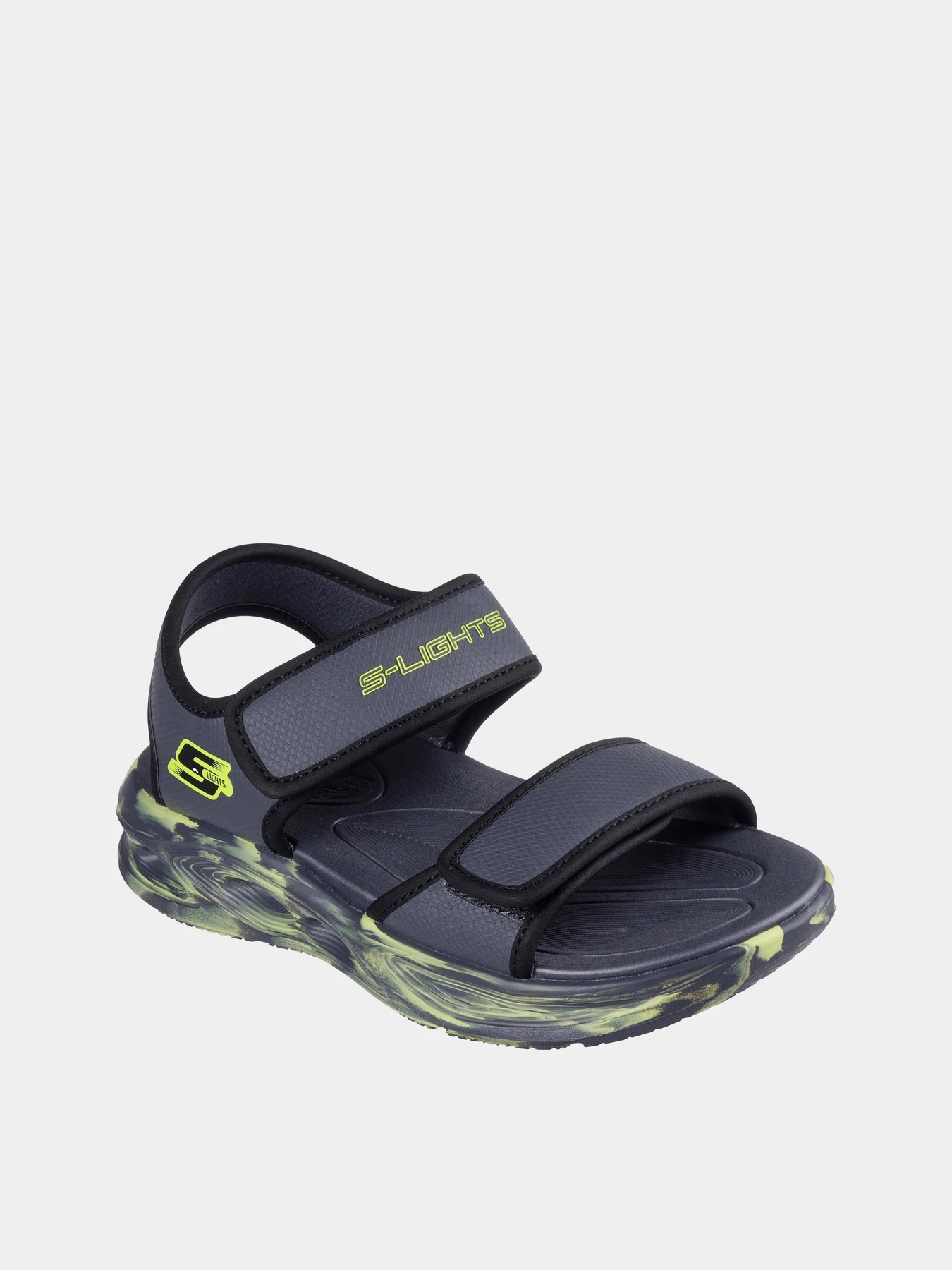 Сандалии Skechers SOLA GLOW SANDAL модель 407032L CCBK Сандалии Skechers SOLA GLOW SANDAL модель 407032L CCBK Фото
