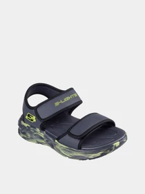 Сандалии Skechers SOLA GLOW SANDAL модель 407032L CCBK Фото