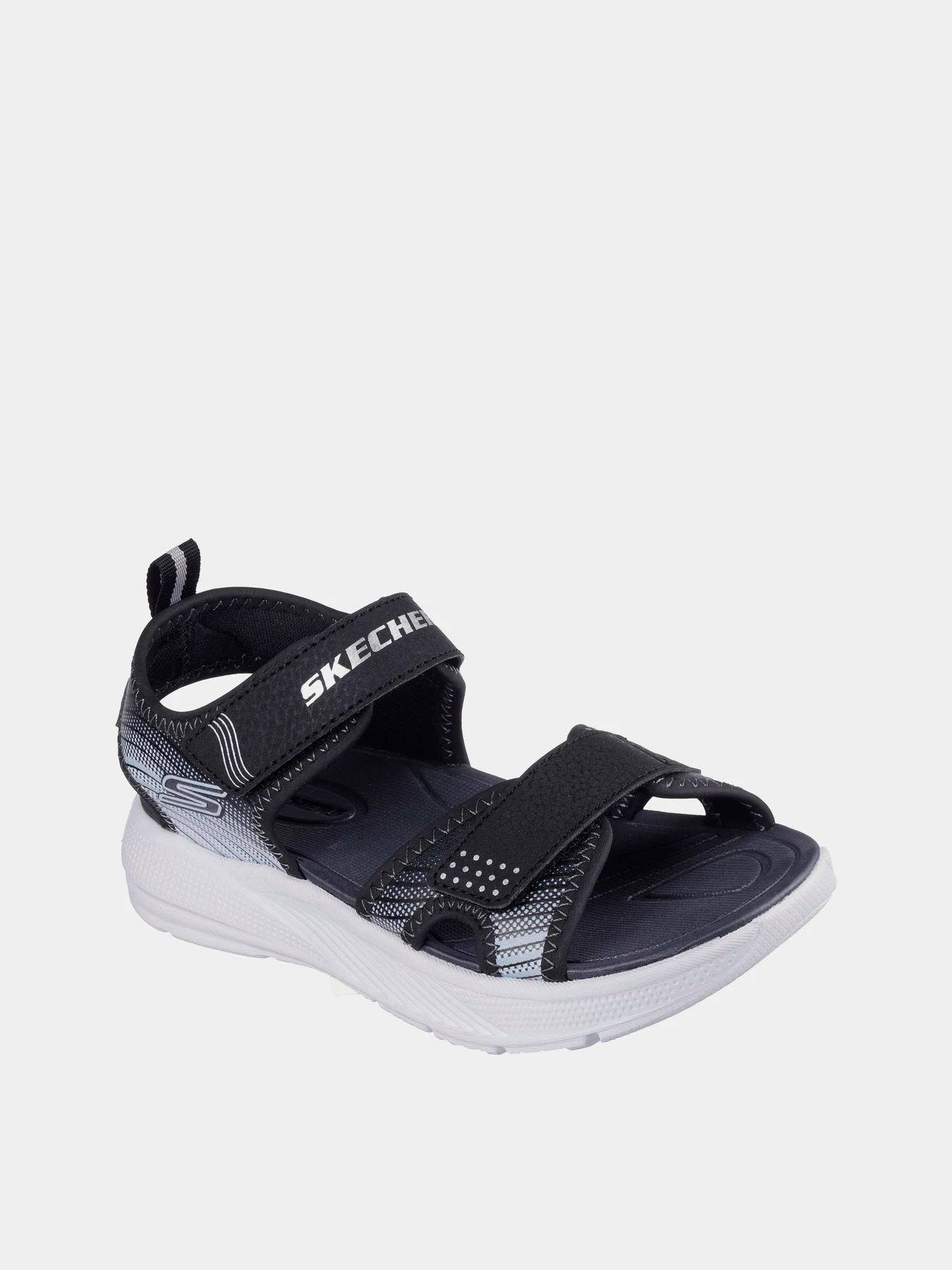 Сандалии Skechers MICROSPEC-SPLASH модель 407034L BKSL Сандалии Skechers MICROSPEC-SPLASH модель 407034L BKSL Фото