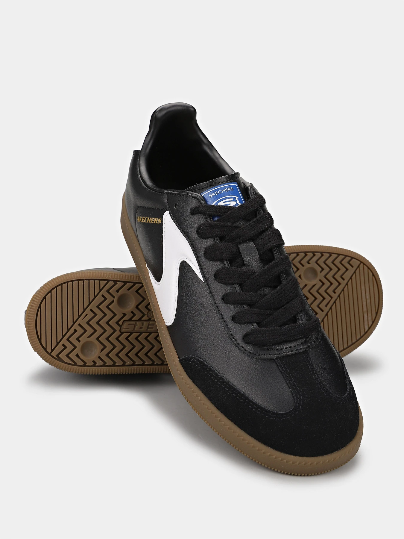 Кеди Skechers ZINGER STREET модель 418005L BKW Кеди Skechers ZINGER STREET модель 418005L BKW Фото