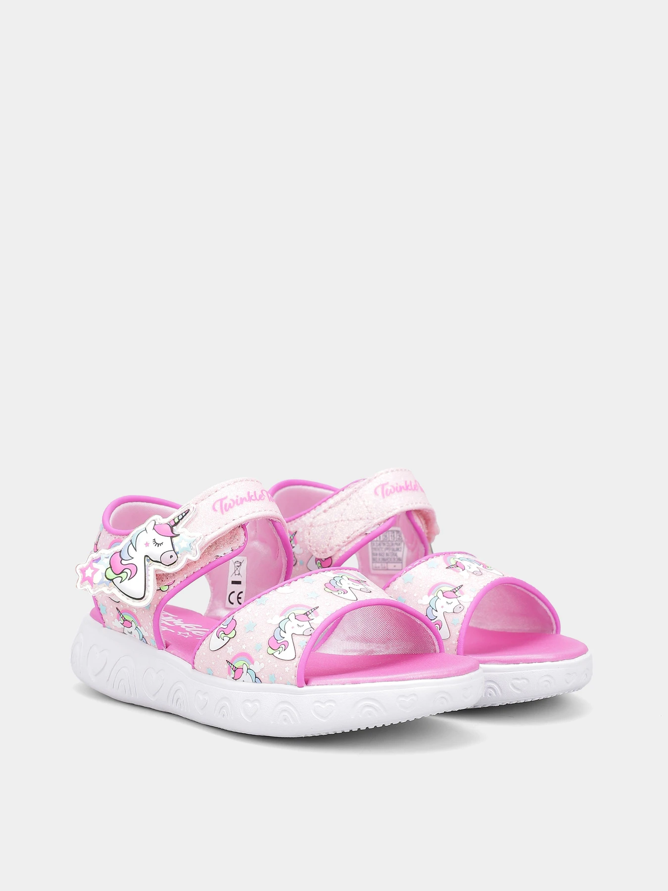 Сандалии Skechers RAINBOW SHINES модель 314879N PKMT Сандалии Skechers RAINBOW SHINES модель 314879N PKMT Фото