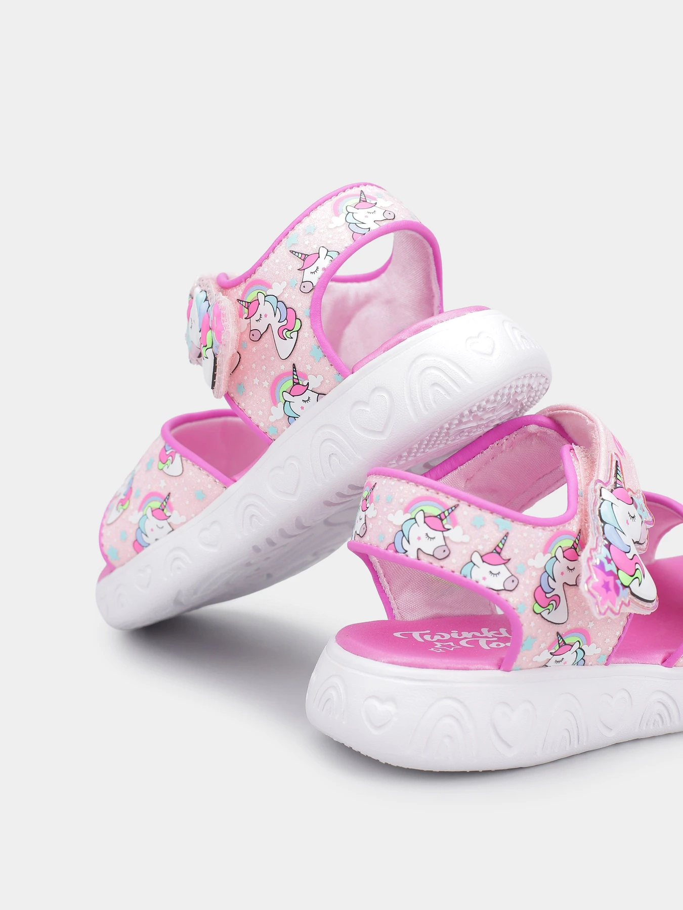 Сандалии Skechers RAINBOW SHINES модель 314879N PKMT Сандалии Skechers RAINBOW SHINES модель 314879N PKMT Фото