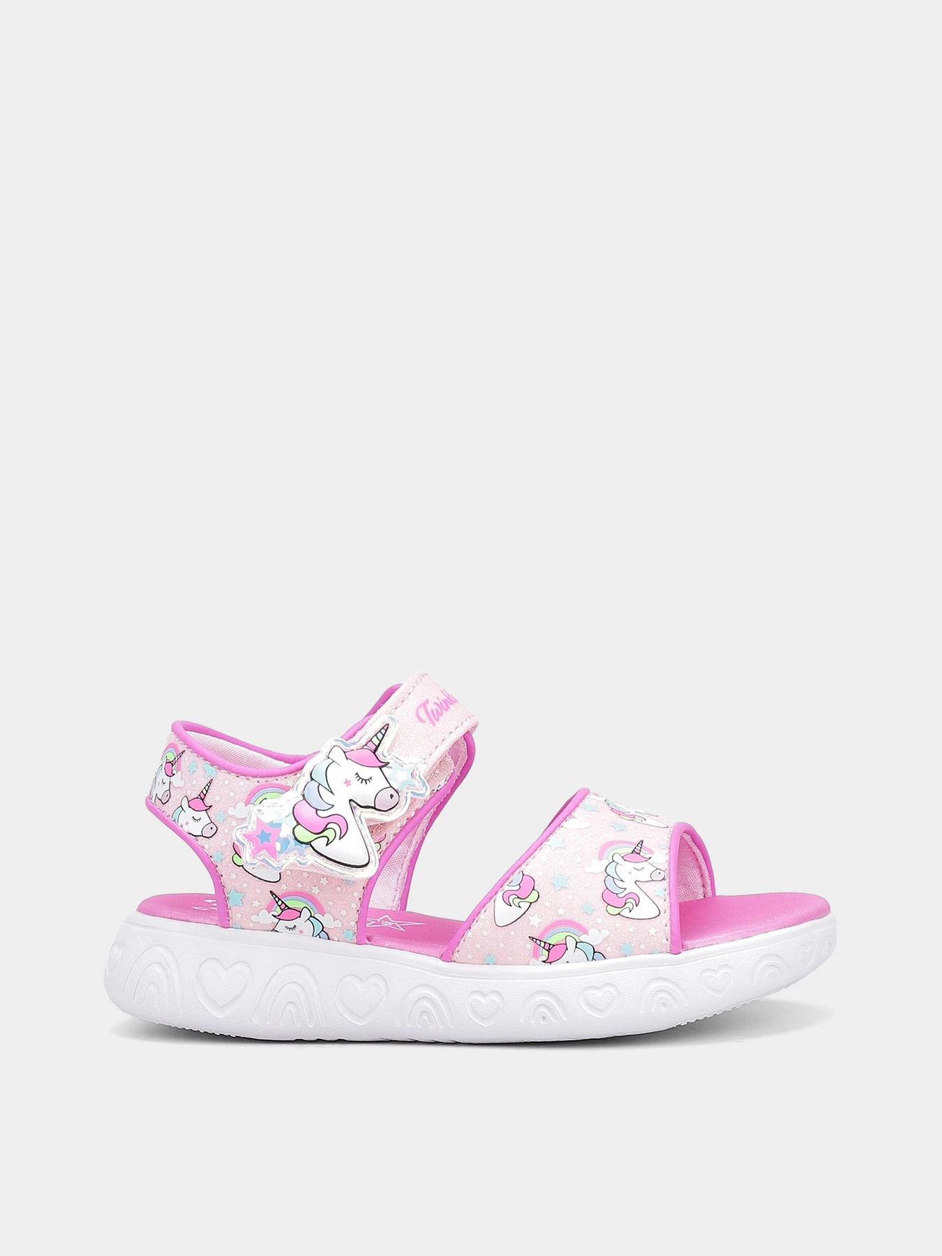 Сандалии Skechers RAINBOW SHINES модель 314879N PKMT Сандалии Skechers RAINBOW SHINES модель 314879N PKMT Фото