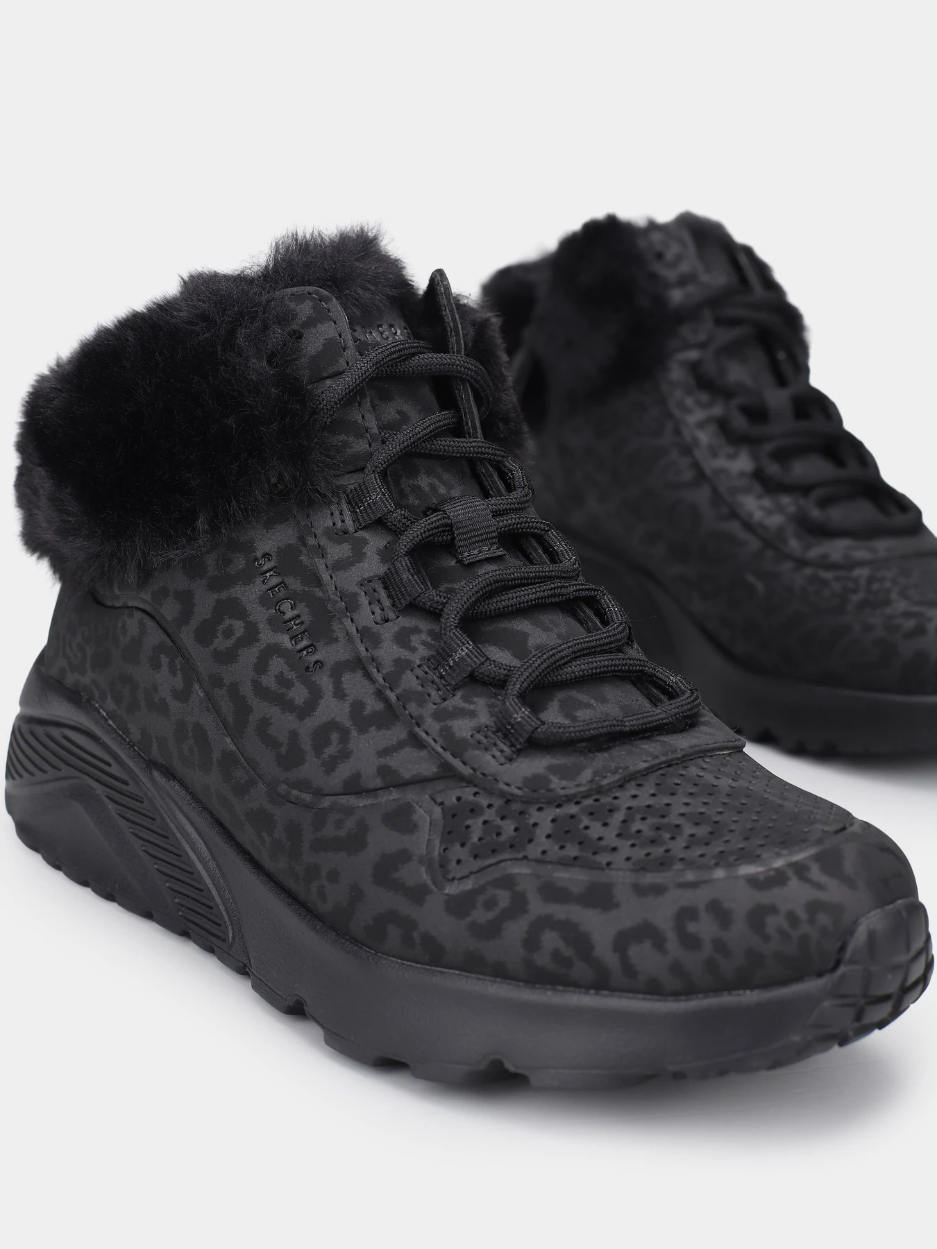 Ботинки и сапоги Skechers UNO LITE модель 310362L BBK Ботинки и сапоги Skechers UNO LITE модель 310362L BBK Фото