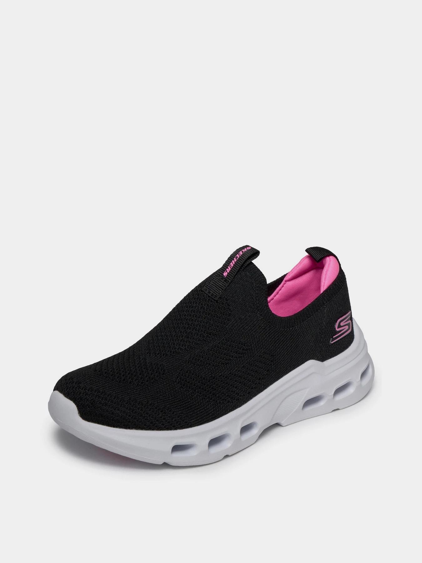 Слипоны и мокасины Skechers GLIDE-STEP HEXA модель 303795L BKPK Слипоны и мокасины Skechers GLIDE-STEP HEXA модель 303795L BKPK Фото