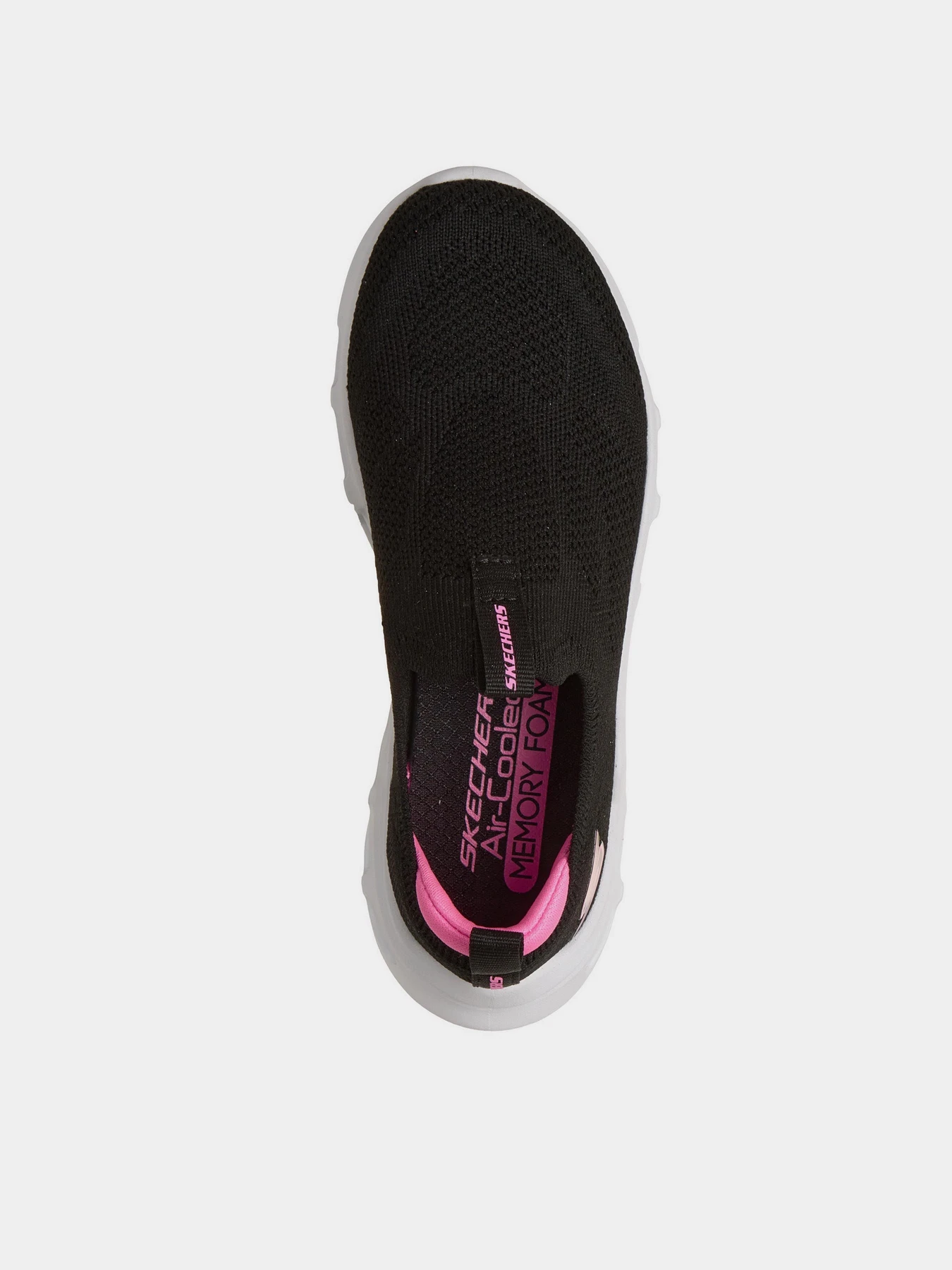 Слипоны и мокасины Skechers GLIDE-STEP HEXA модель 303795L BKPK Слипоны и мокасины Skechers GLIDE-STEP HEXA модель 303795L BKPK Фото