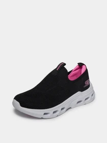 Слипоны и мокасины Skechers GLIDE-STEP HEXA модель 303795L BKPK Фото