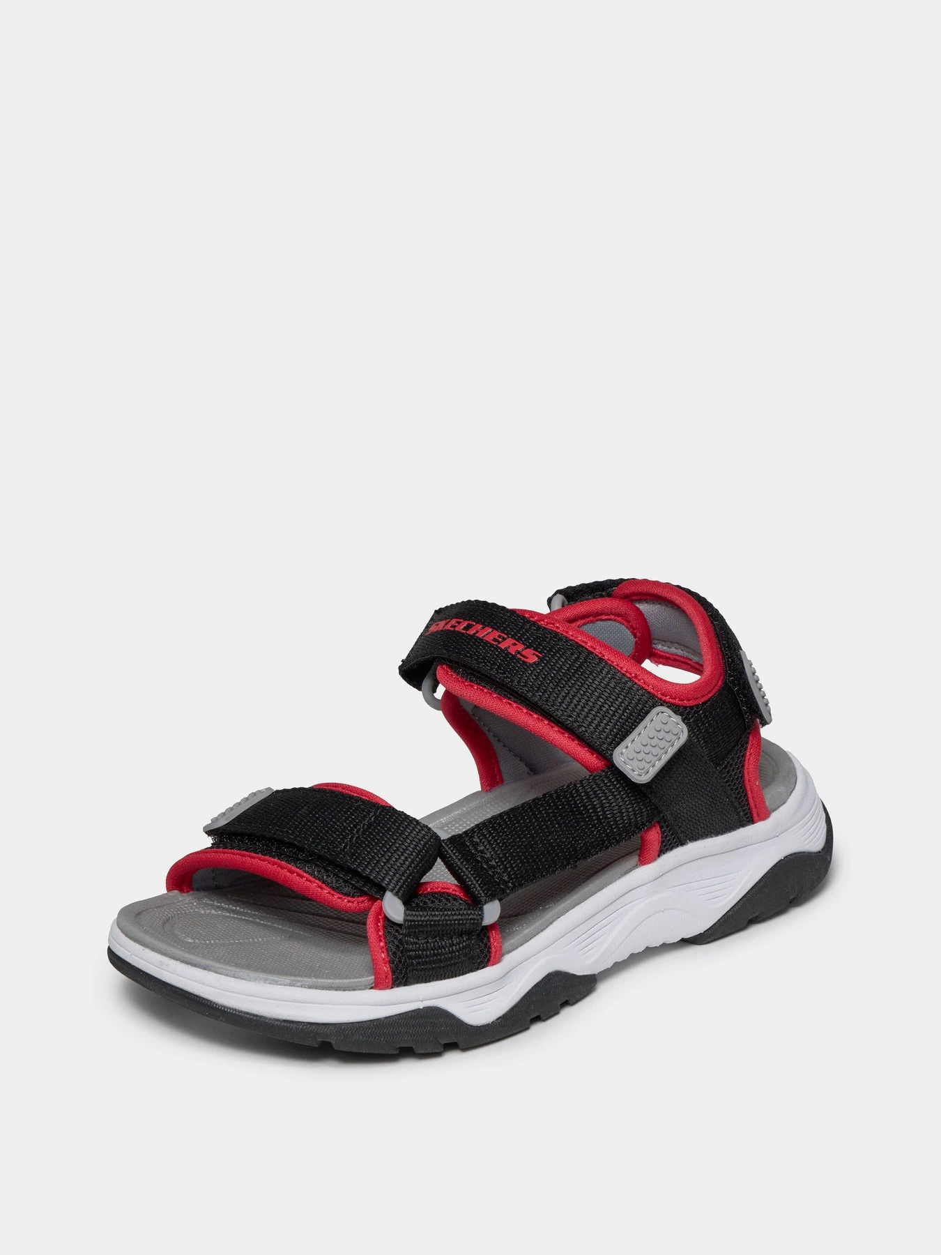 Сандалии Skechers TREAD SEEKER модель 407013L BKRD Фото